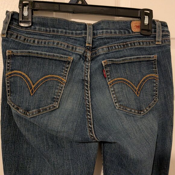 Levi's curvy cut 528 jeans size 7 low rise - Picture 6 of 10
